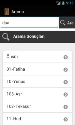 Taberi Tefsiri android App screenshot 3