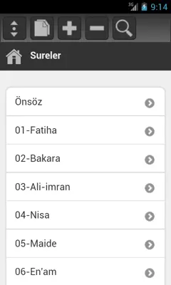 Taberi Tefsiri android App screenshot 5